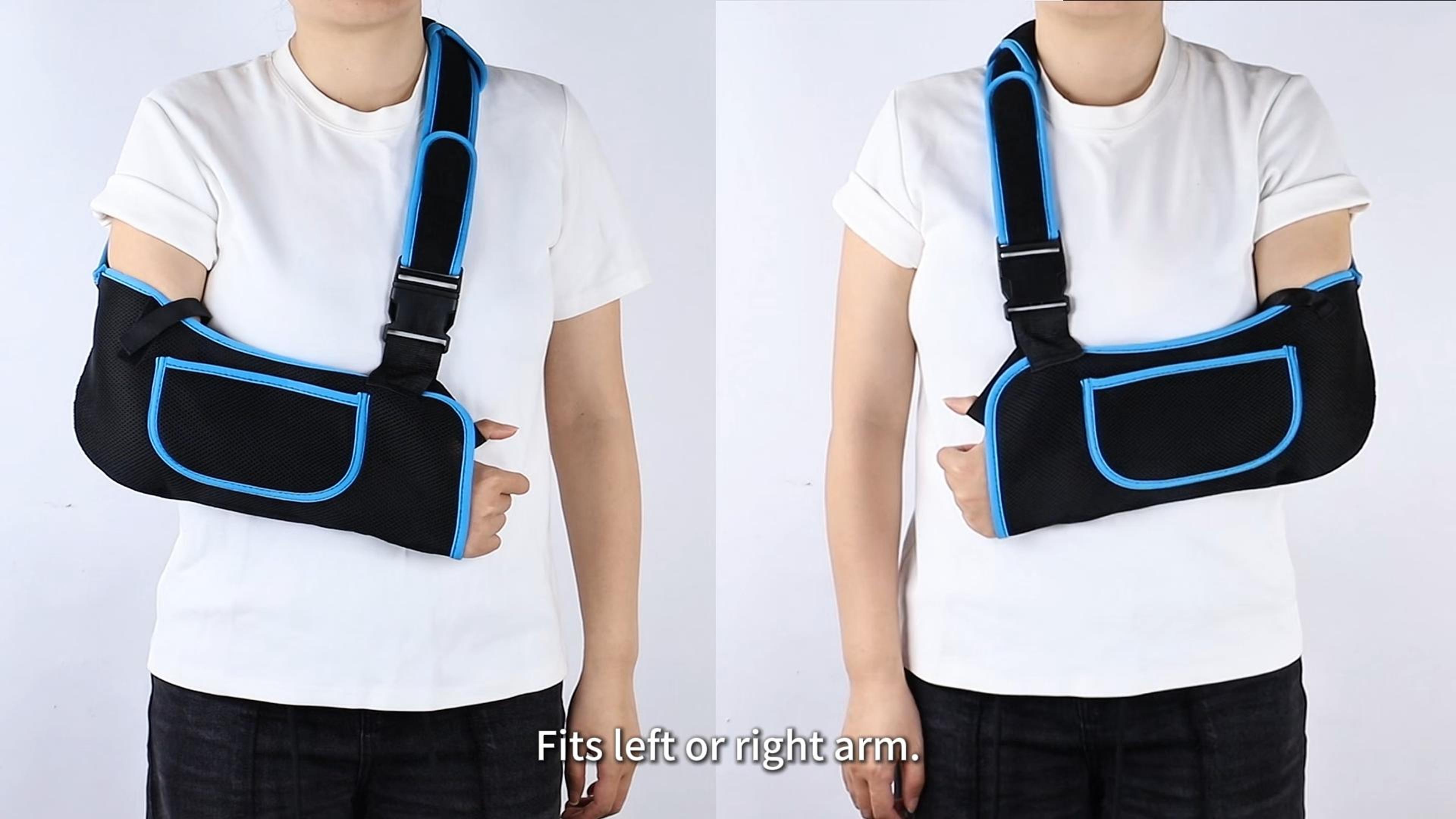 Image of Arm Sling Shoulder Immobilizer for Men & Women, Rotator Cuff Support Brace
