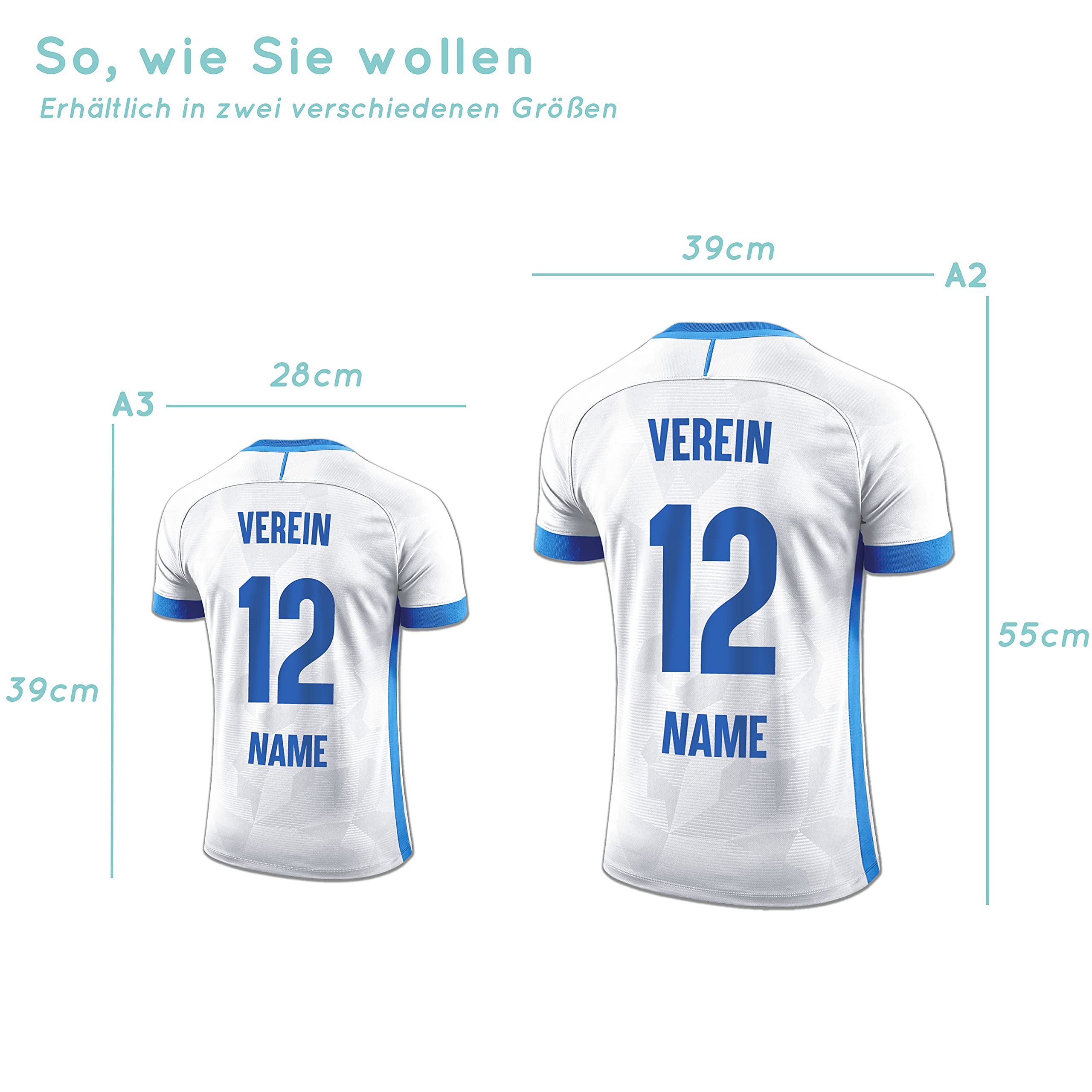 Elbeffekt Trikotlampe für Hamburg Fans aus Holz - personalisierbares Geschenk - schenke Dein individuellen Hamburg Fanartikel aus Echtholz