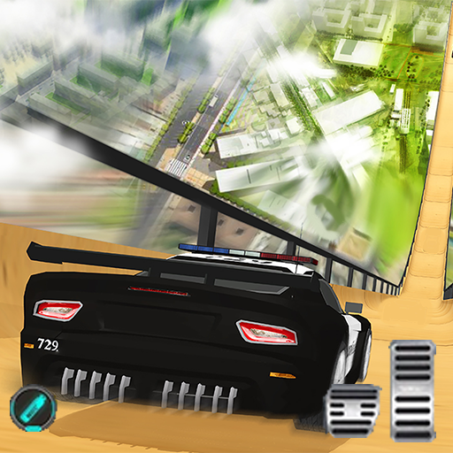 Police Car Racing Game Controller Police Car Racing Games 3D - Mega Ramp Cop Car Stunt Driving Games ...
