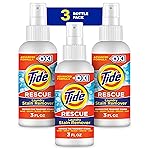 Tide Laundry Stain Remover Spray with Oxi, Travel Stain Remover for Clothes, Carpet, Upholstery, Pet Bedding, Stain Treater Spray for Tough Stains from Wine, Coffee, Grease, 3 Oz (Pack of 3)