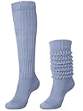 Slouch Slouchy Socks Pack Knee High Scrunch 80s 90s Stacked Boot Socks