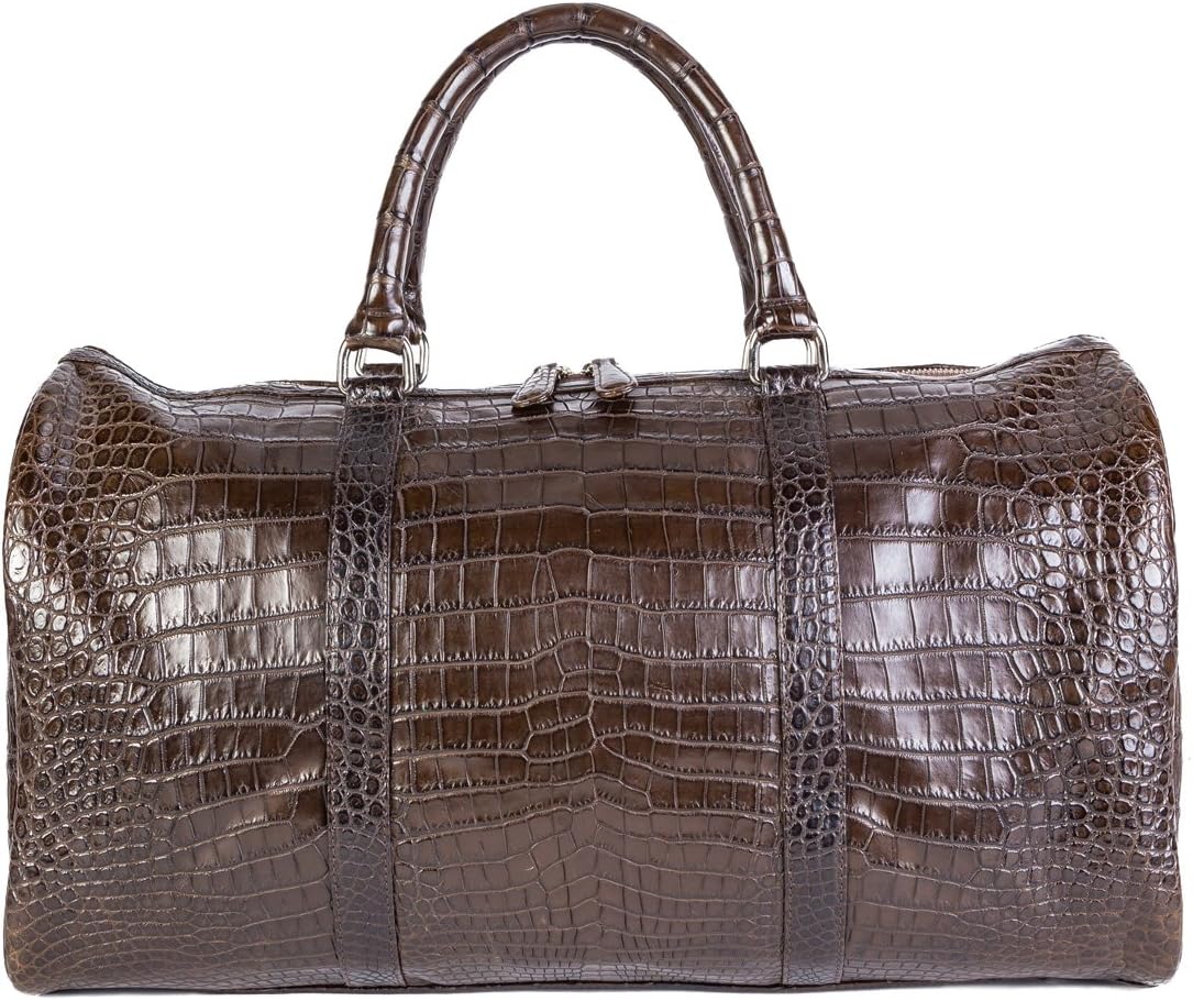 croc duffle bag