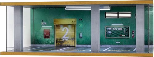 Miniatura 10 de Caja de exhibición Lego Cars Speed Champions con cubierta acrílica e iluminación LED para autos diecast a escala 1/24, 3 espacios de estacionamiento