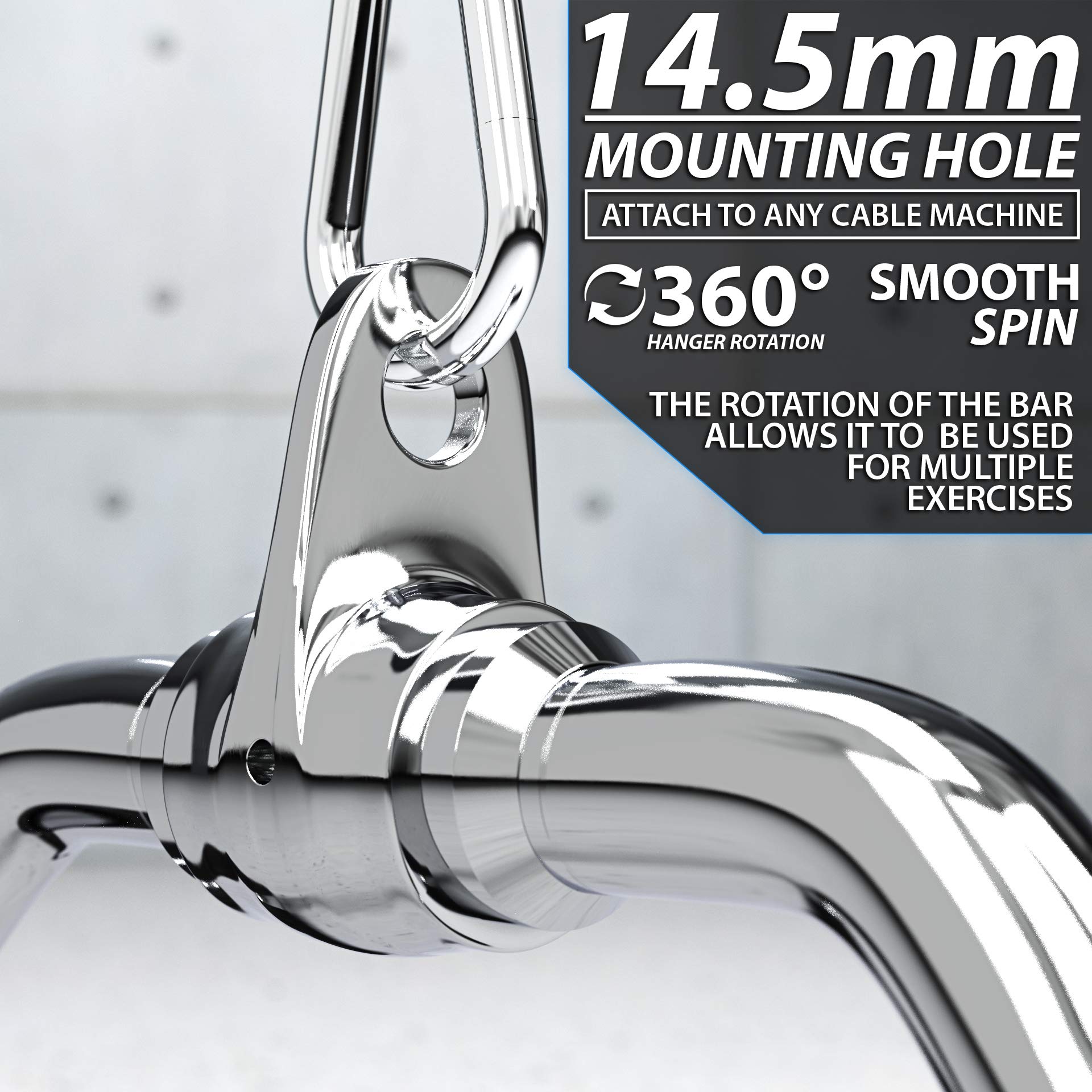 Amazon | Synergee マルチエクササイズバーケーブルアタッチメント