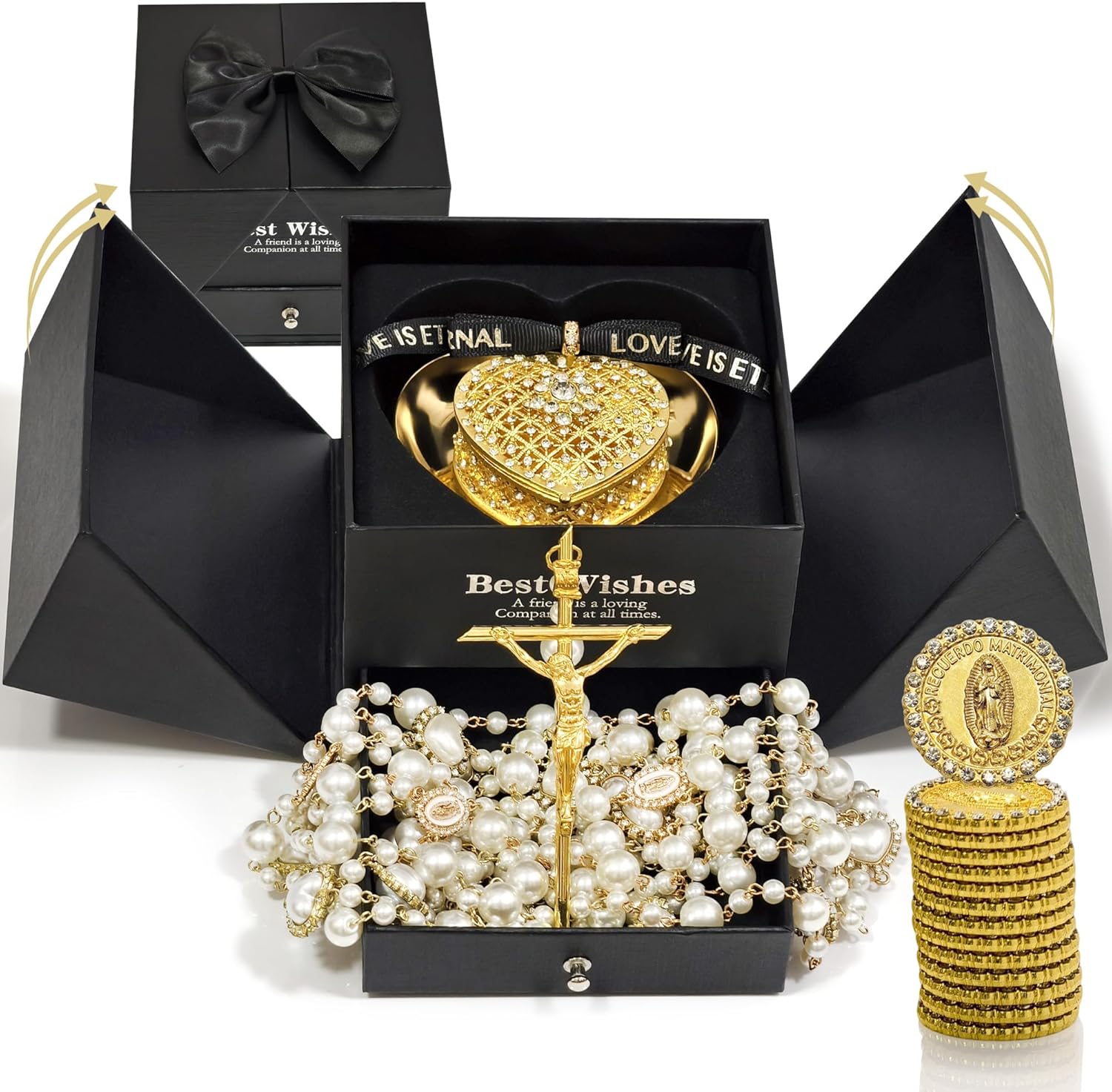 Arras Para Boda Catolica and Lazo Para Boda Catolica, Wedding Lasso for Ceremony Catholic, Wedding Arras Set.