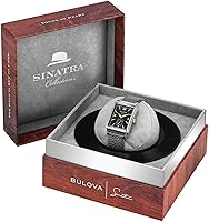 Vista 5 de Bulova Frank Sinatra My Way - Reloj con correa de cuero para hombre