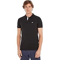 Tommy Jeans Tjm Slim Placket Polo Dm0dm15370, Polo a maniche corte Uomo