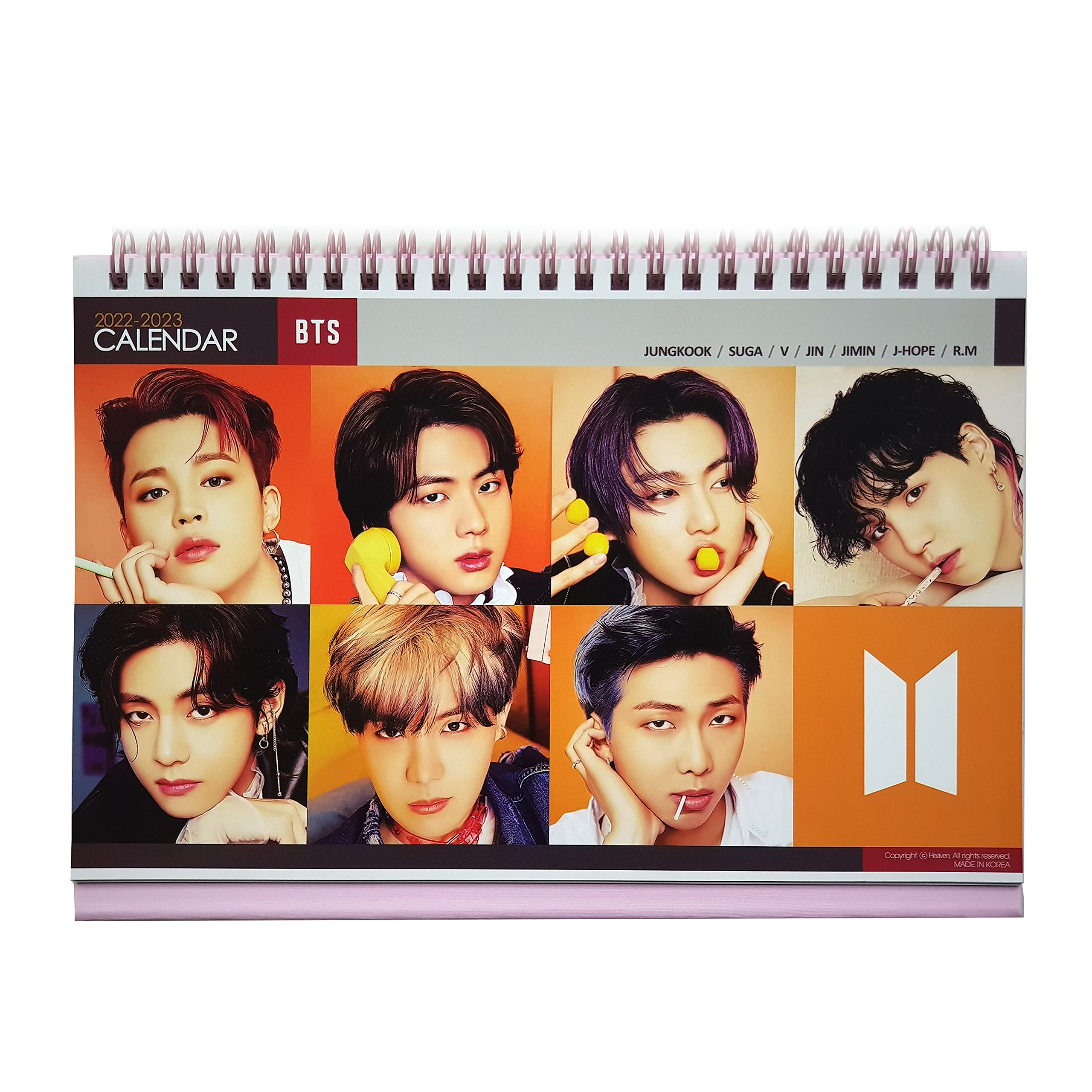 Amazon.com: BTS Desk Calendar 2023 (BTS all members)