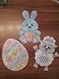 Baker Ross - Lot De 6 Kits Lapin De Pâques à Tisser - Activité Créative Manuelle Enfants Pâques