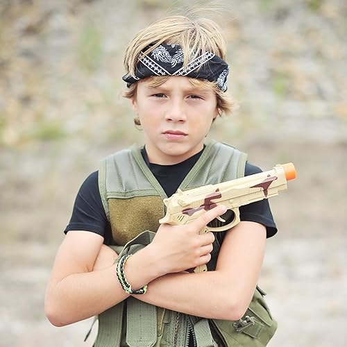 Vista 2 de Disfraz con pistola de Maxx Action Commando (5 piezas)