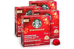 Nespresso Vertuo Holiday Blend, 32-Count Coffee Pods, Brews 7.8 oz.