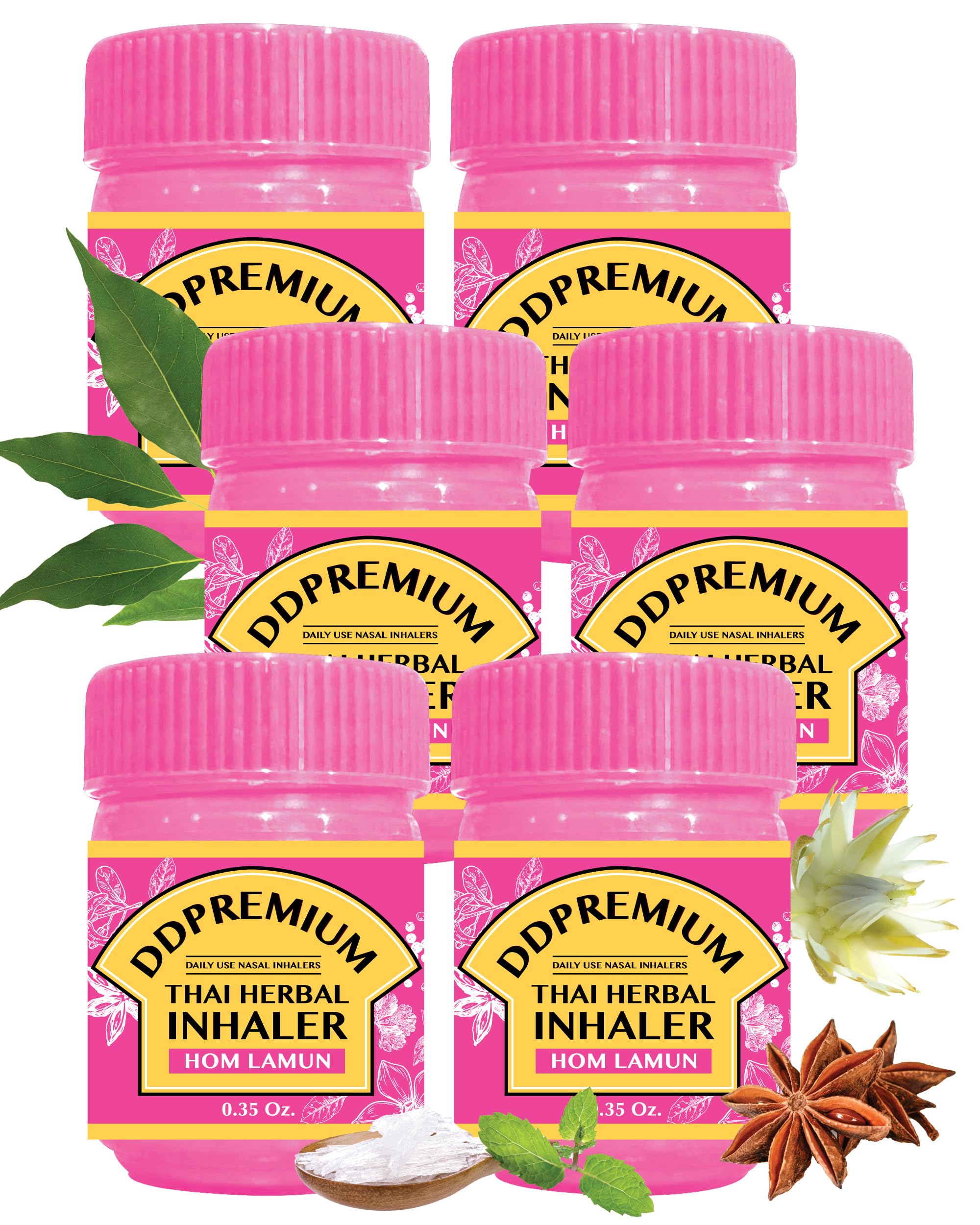 Amazon.com: DDPremium Thai Inhaler (Yadom), Herbal Compound