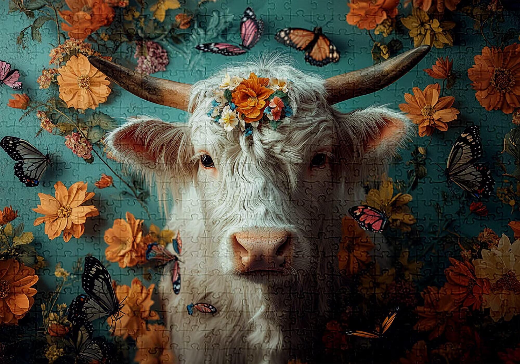 Puzzle 2000 elementów wołowina dorosły motyl 100 x 70 cm unikalne rzemiosło klasyczne 3D drewniana układanka do rodzinnych gier biznesowych, układanka zrób to sam do dekoracji ścian domu, prezenty C