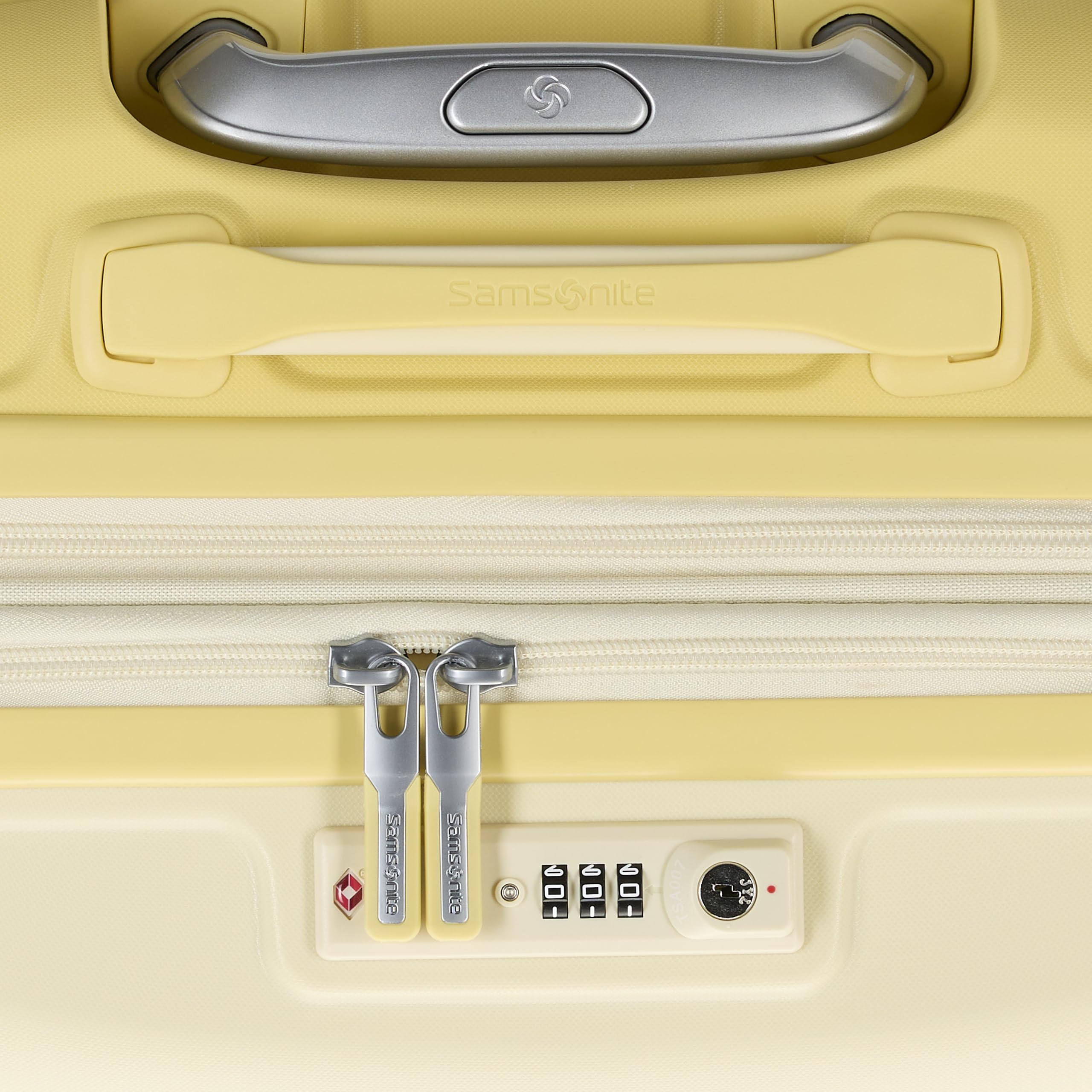 Samsonite Freeform Hardside Carry-On Luggage with Spinner Wheels - Hardshell Suitcase - TSA, Airline-Approved - Expandable Hard Shell, Smooth Rolling Wheels for Lightweight Travel – Electric Yellow view 7