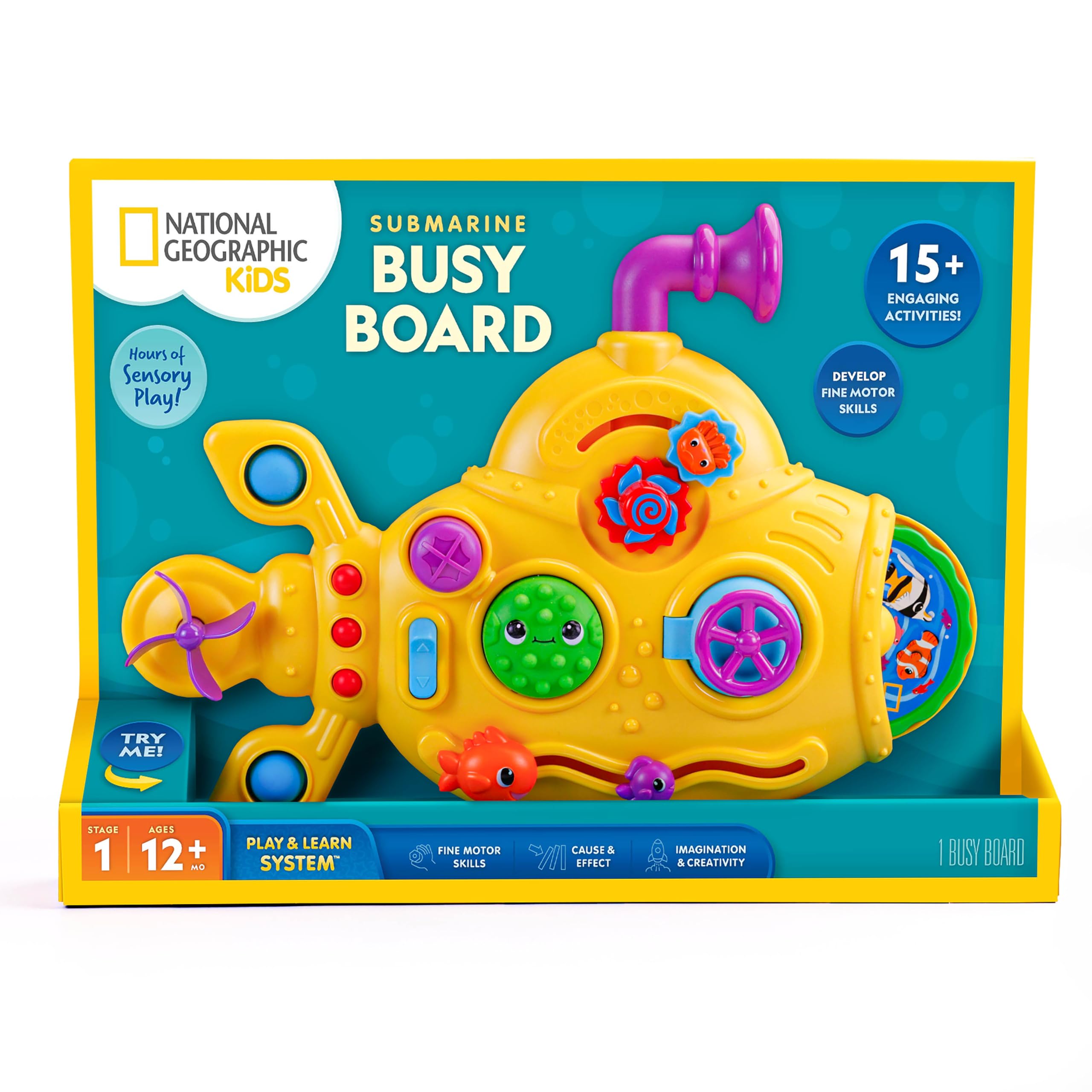 Amazon.com: National Geographic Kids Submarine Busy Board for For