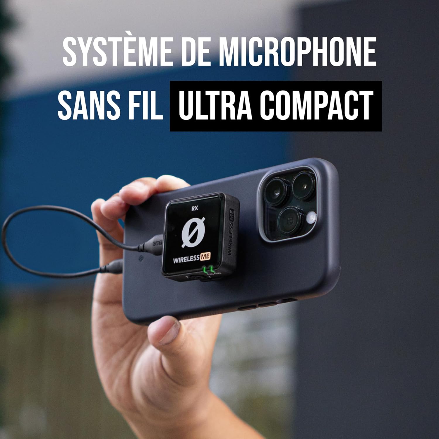 RØDE Wireless ME Dual Set - Le Système de Microphone Sans Fil Idéal pour la Création de Contenu