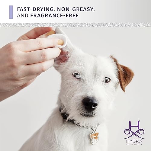 Miniatura 6 de Hydra Limpiador profesional de oídos, limpiador de oídos para gatos y perros, todas las razas y tipos de pelaje, 16.9 onzas