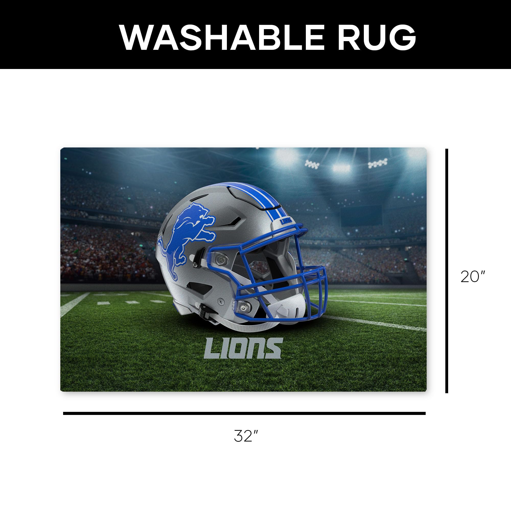 Amazon.com: Northwest The Company NFL Detroit Lions Washable Rug