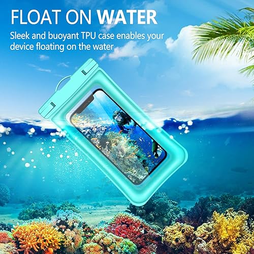 Miniatura 3 de Bolsa flotante universal impermeable para teléfono, IPX8, bolsa seca para teléfono celular, funda impermeable para iPhone 13 12 11 Pro Max SE 2020