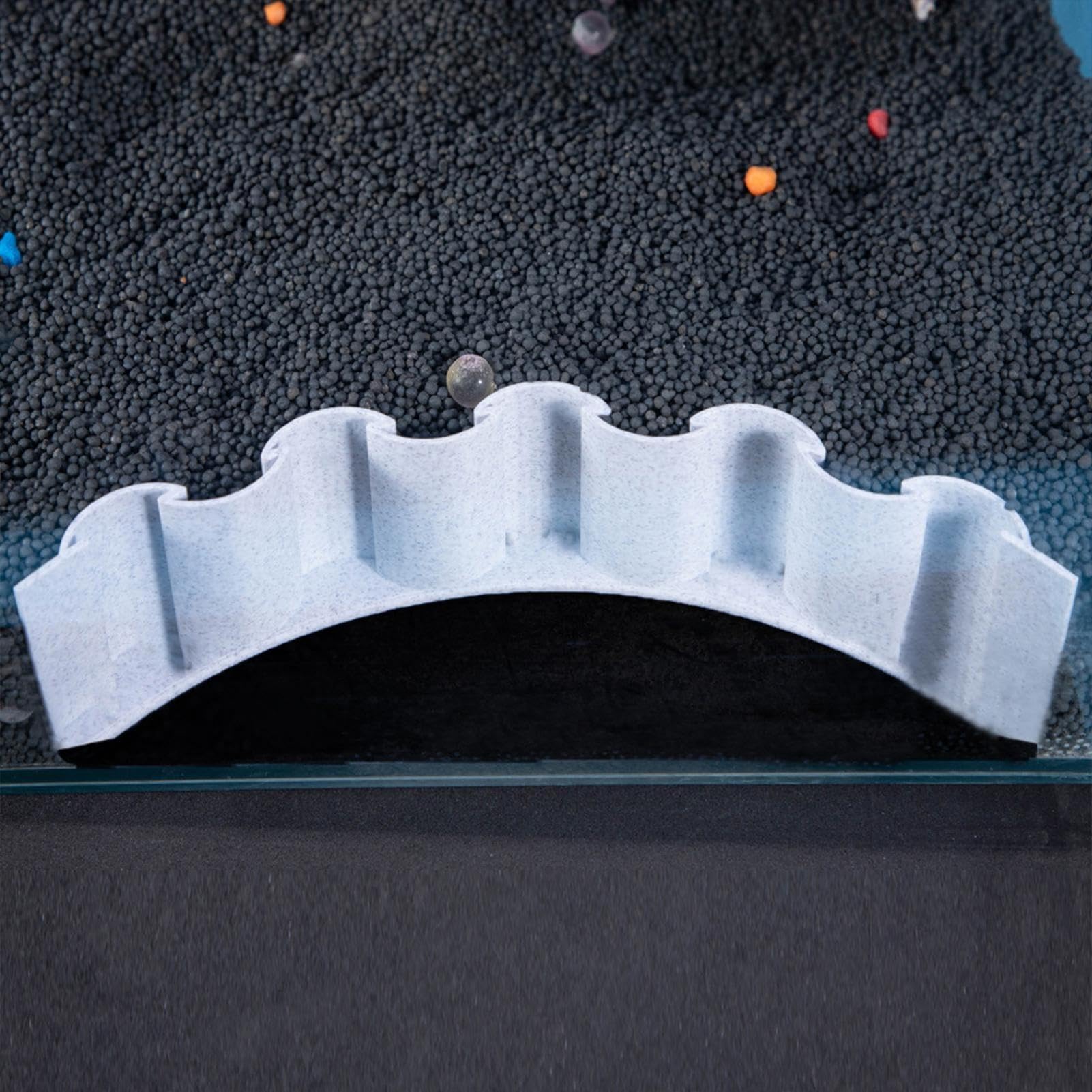 Aquarium Substrat Trennwand - Sand & Kies Trennung Für Fischbecken - Einfache Reinigung