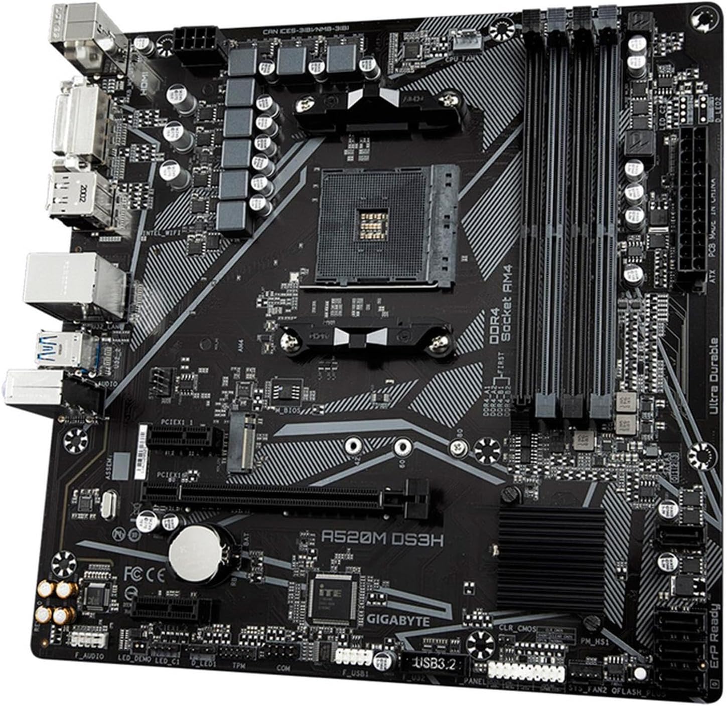 Review da Placa-Mãe Gigabyte A520M DS3H: Testado por 7 dias para gamers