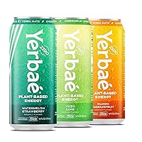 Vista 22 de Yerbae - Agua espumosa mejorada (12 unidades) Energy Yerba Mate 340 ml, lata