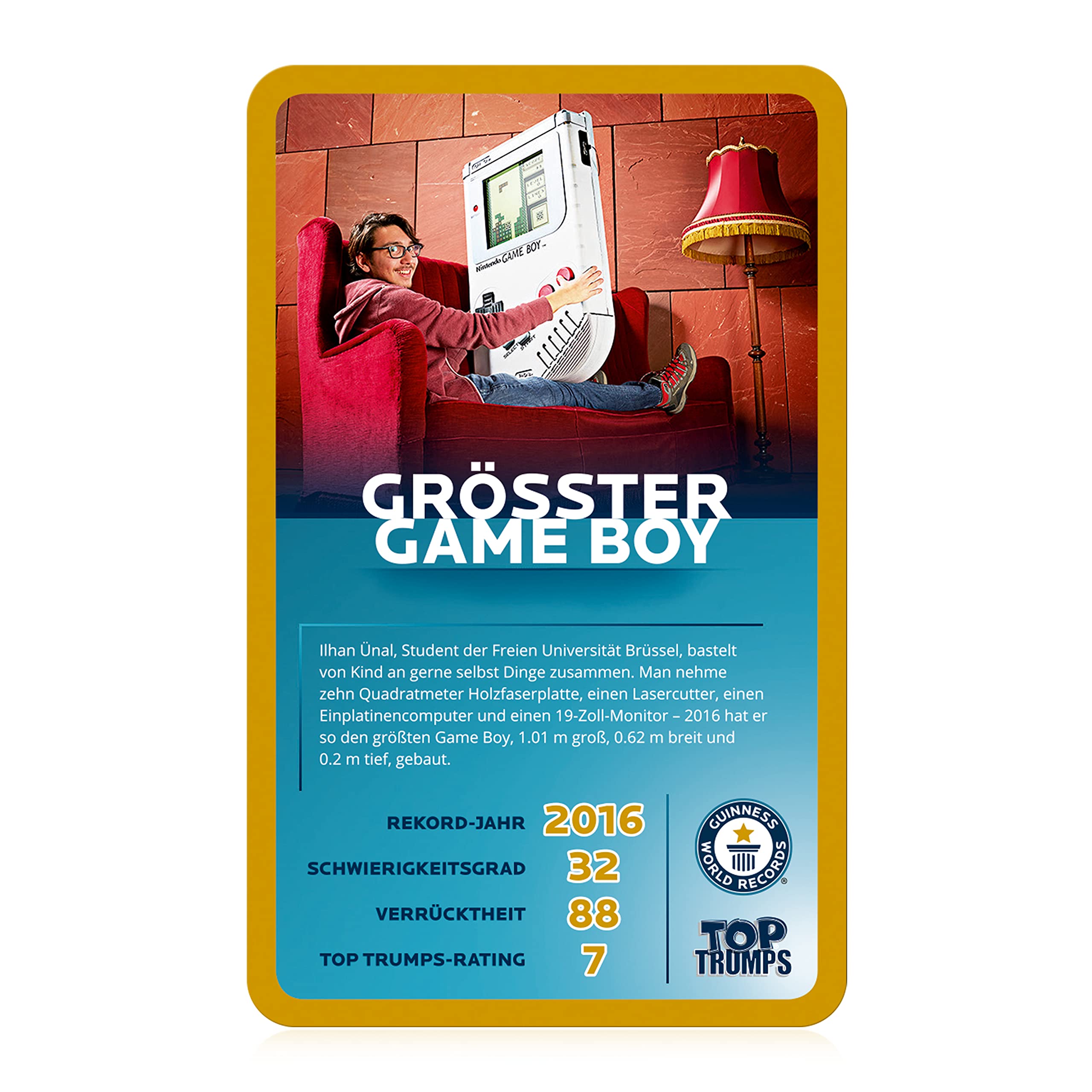 Top Trumps, Guinness World Records - The 30 Most Incredible Gaming World Records (Game) - Image 3