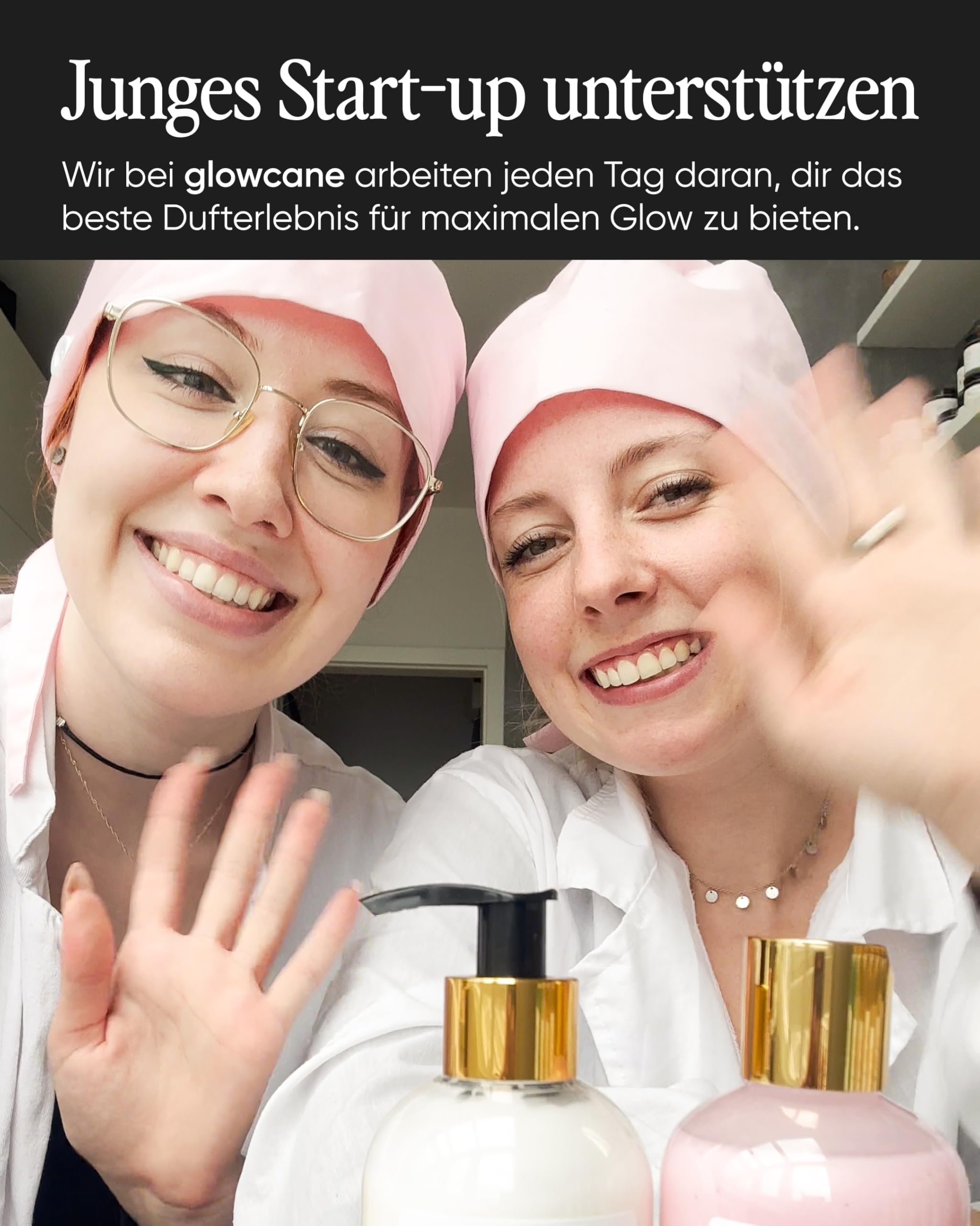 Glowcane Clean Elegance Parfüm Öl Damen 100% alkoholfrei Pflegender Ölkomplex