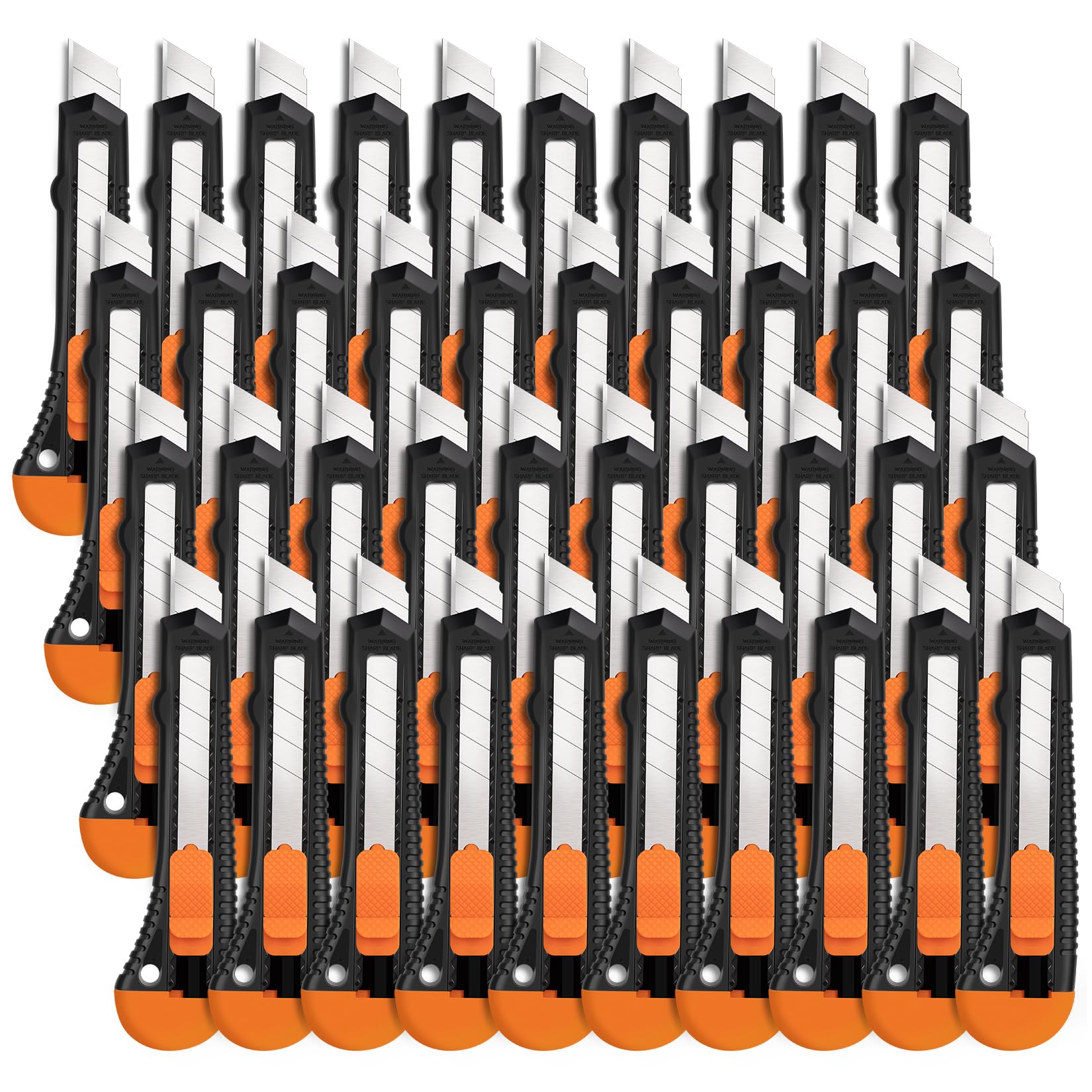 4 Pack Box Cutters - Retractable Utility Knife -7 4 Pack Box Cutters - Retractable Utility Knife -7