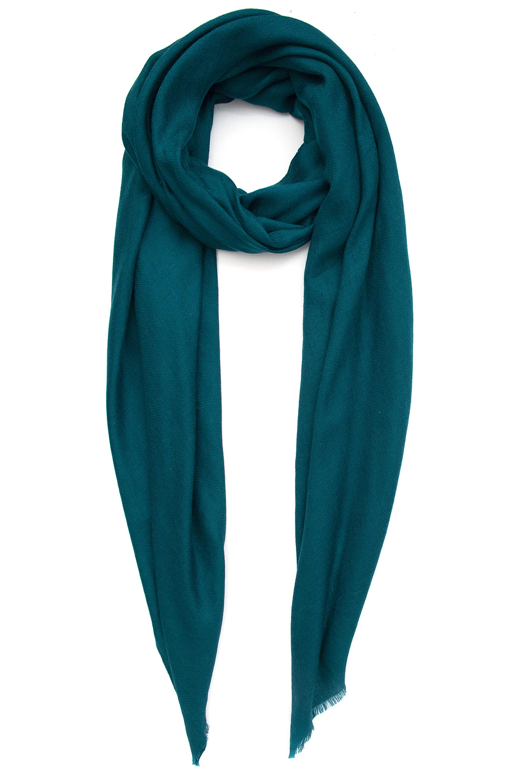 Kaschmirschal Hergestellt in Kashmir (Geschenkpaket) Merinowolle Seiden Kaschmir Schal Große Superfeine Damen Herren Pashmina