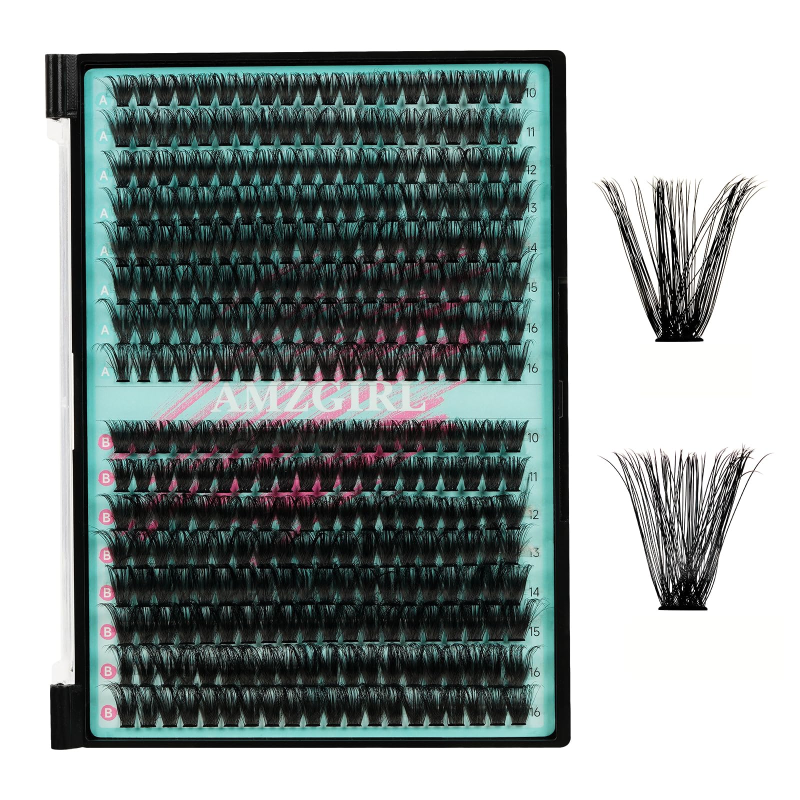 60D & 80D Wispy Lash Clusters, D Curl DIY