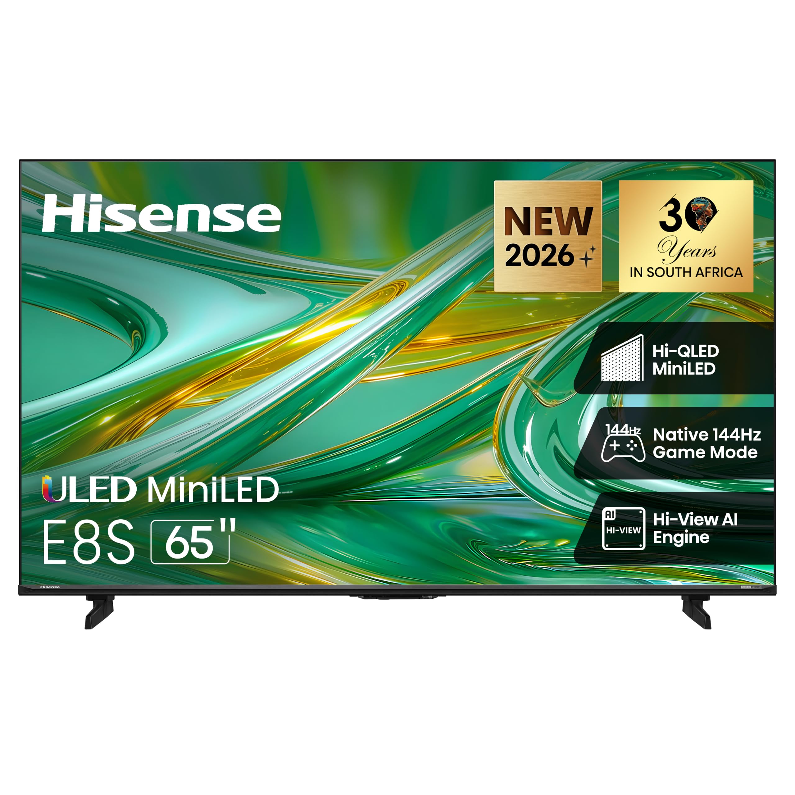 Hisense Smart TV MiniLED 144Hz 65" 4K 65E8S