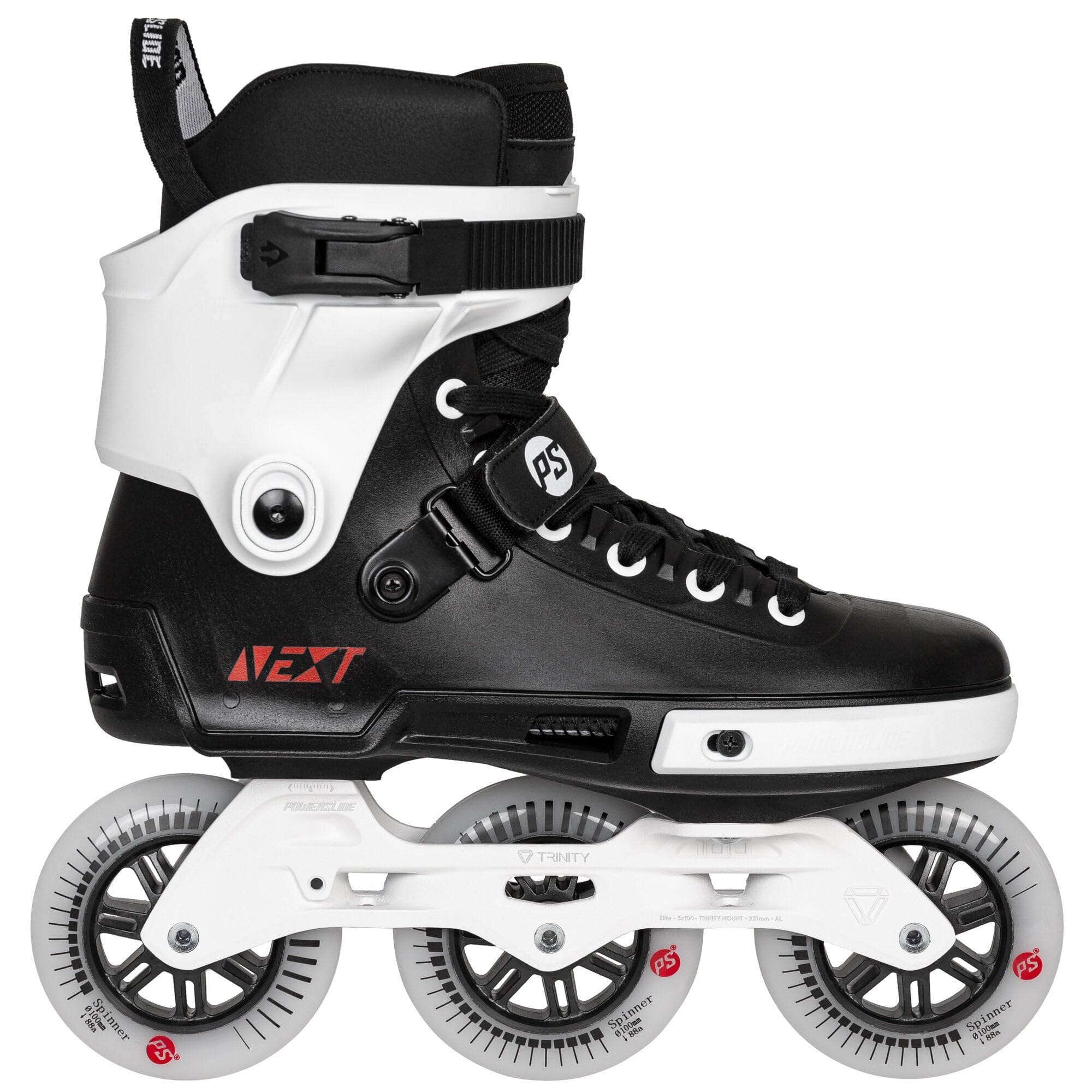 Powerslide Patines Next Core Black 100 Senior - 42-43