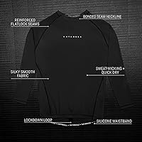 Vista 7 de Hayabusa Protector de erupción Core para hombre de manga larga