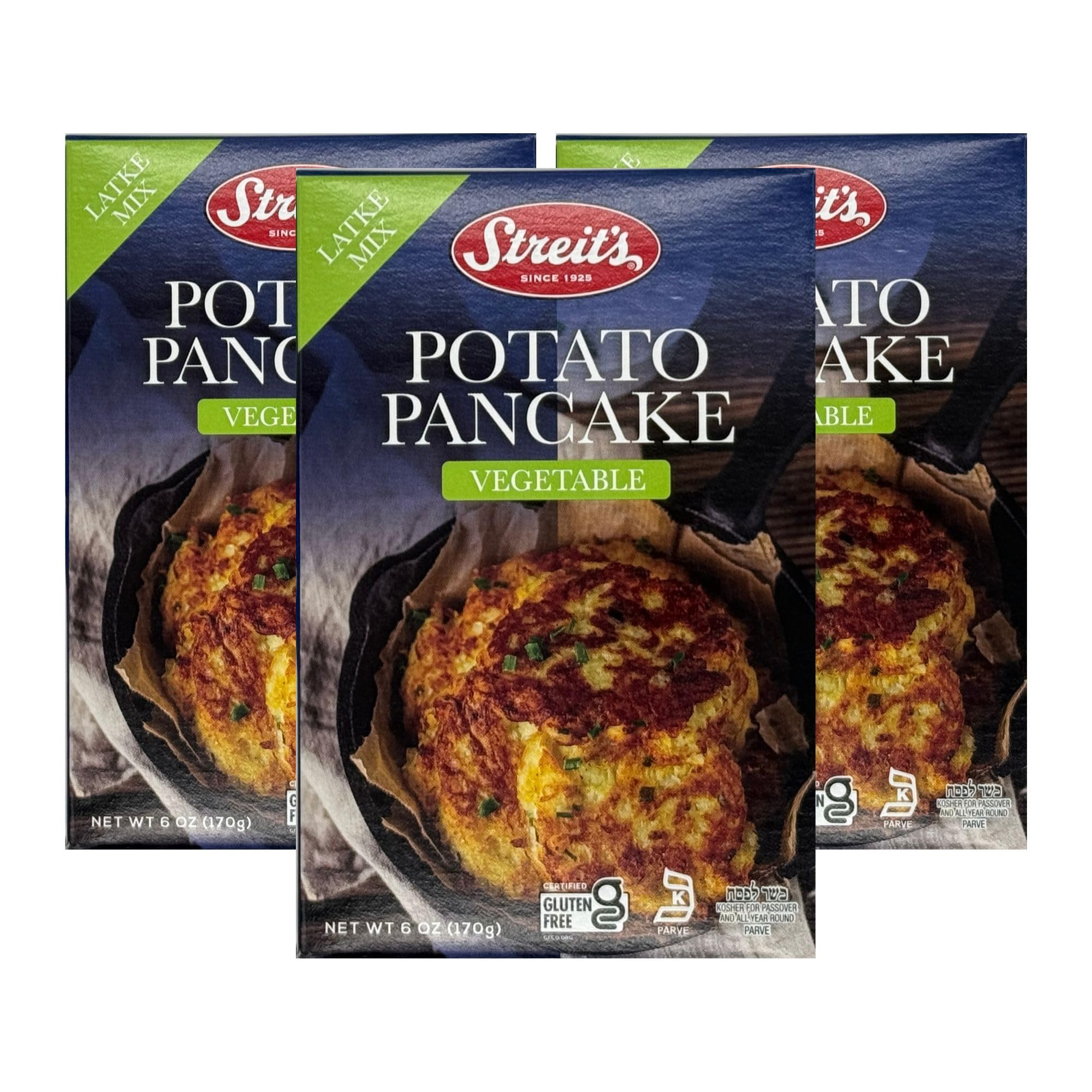 Amazon.com : Streit's Vegetable Potato Pancake Mix - Kosher