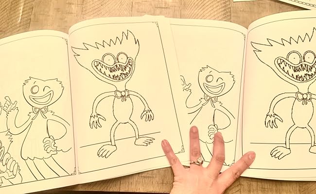 Buy Huggy wuggy Coloring Book: Puppy playtime Book | More ...