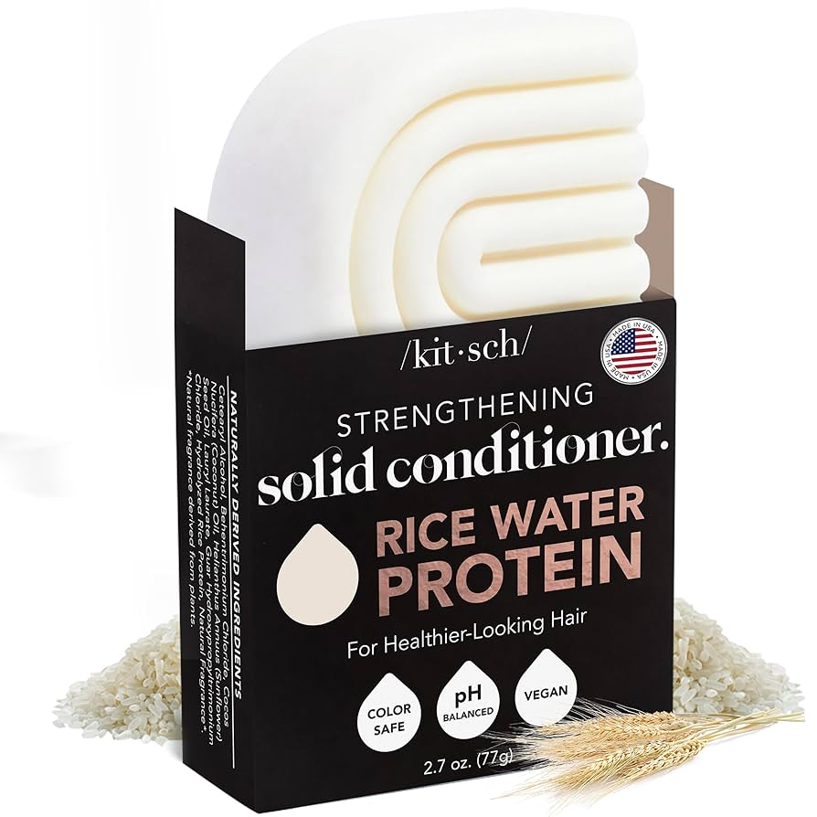 Kitsch Rice Water Protein Conditioner Bar for Hair