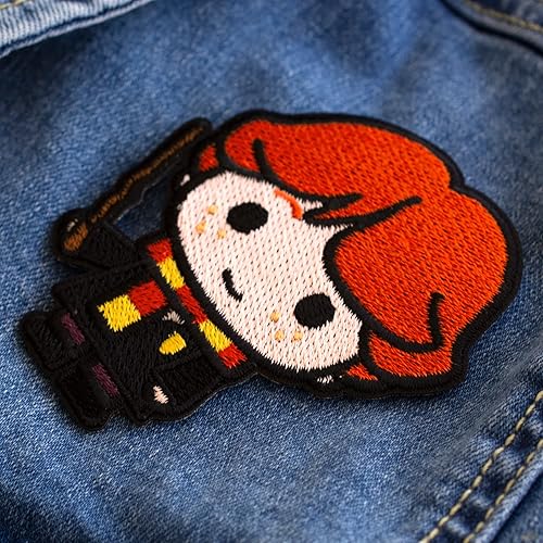 Miniatura 3 de Simplicity Chibi Harry Potter Ron Weasley - Parche termoadhesivo para ropa, chaquetas y mochilas, 2.75 pulgadas de ancho x 3.125 pulgadas de alto