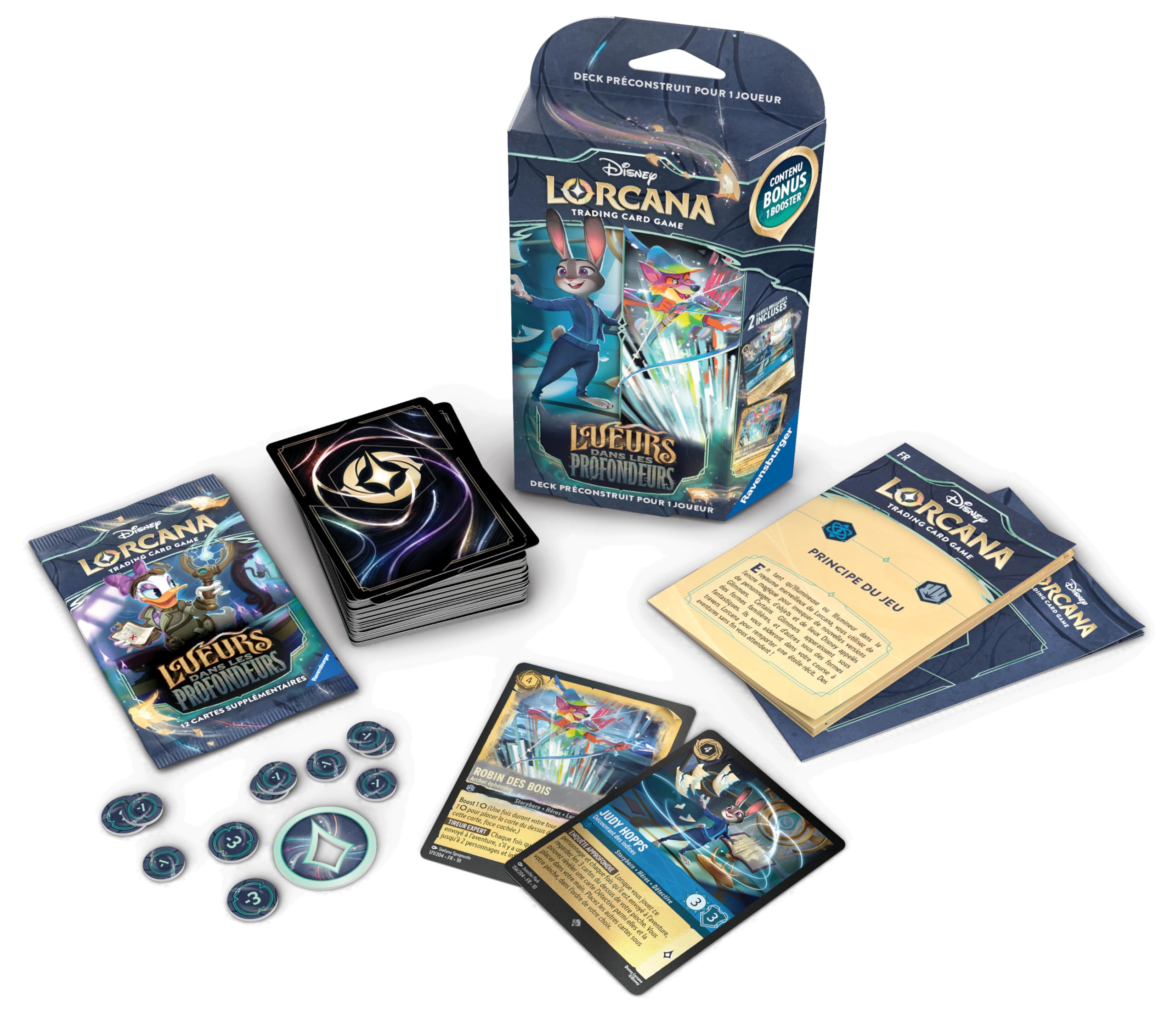 Ravensburger - Disney Lorcana TCG - Baraja prediseñada para 1