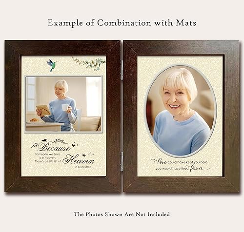 Miniatura 6 de A'arkaJ Marco de fotos conmemorativorecuerdo Celebración de la vida Regalo conmemorativo de condolencias por la pérdida de un ser querido (8