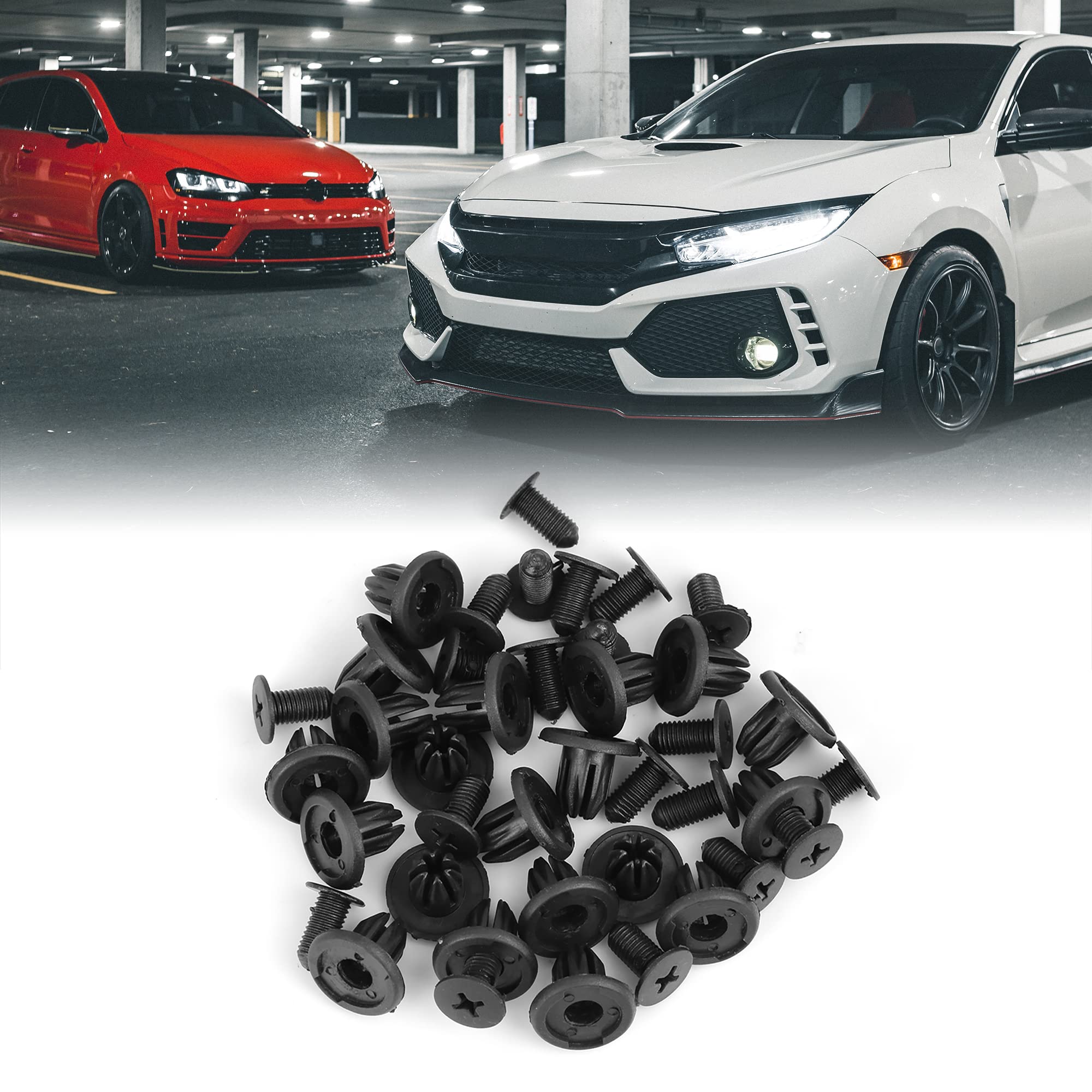 Amazon.com: X AUTOHAUX 20pcs Door Sill Panel Liner Bumper