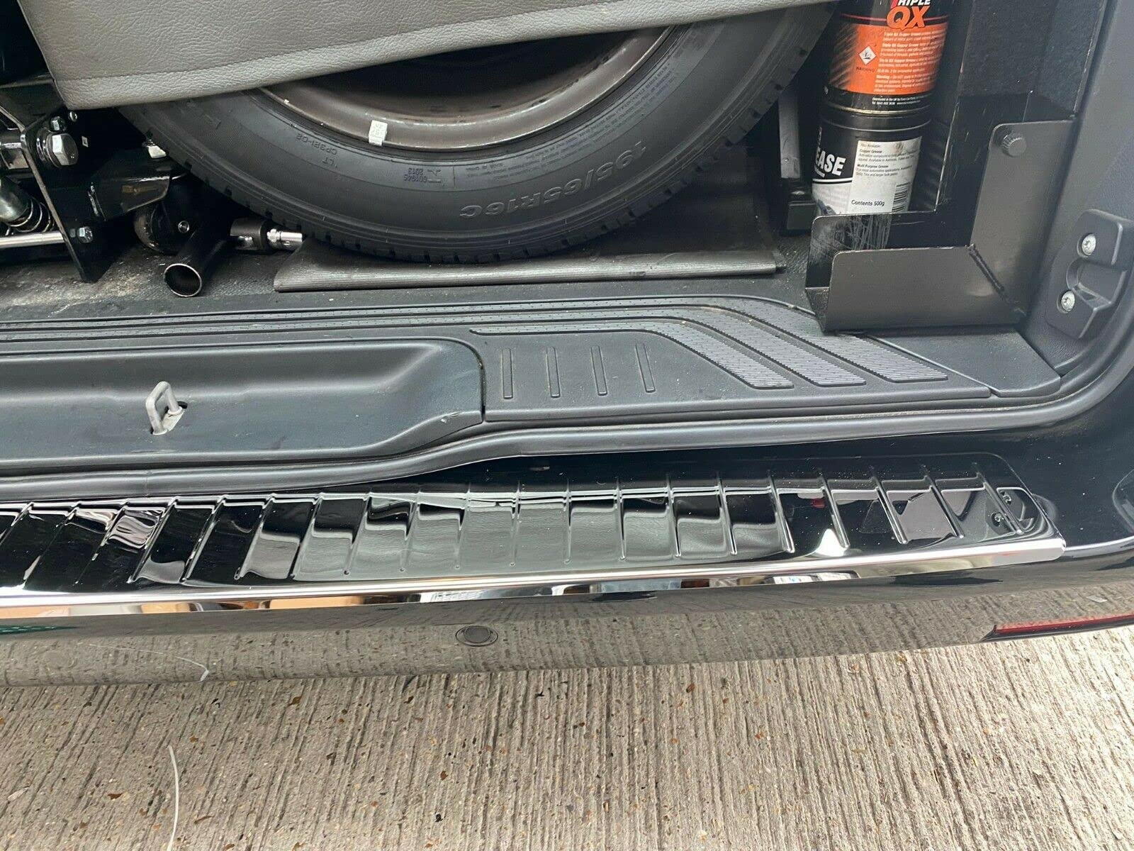 Luxell Roestvrij staal Chrome Achterbumper Protector Guard Past Vito W447 [2014 Luxell Roestvrij staal Chrome Achterbumper Protector Guard Past Vito W447 [2014