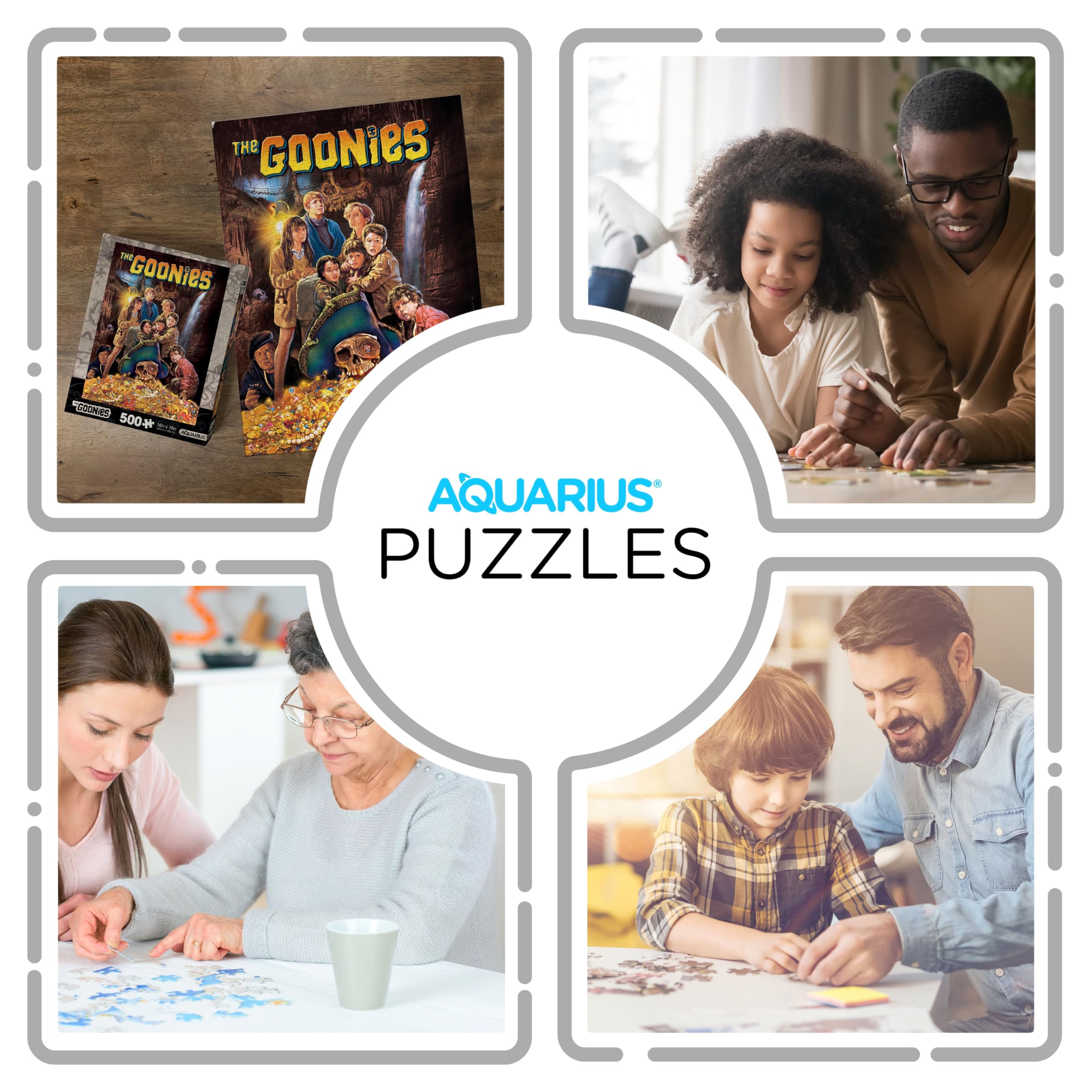 The Goonies 500 Teile Puzzle – Lizenziertes Film-Merchandise, Blendfrei, Präzise Passform