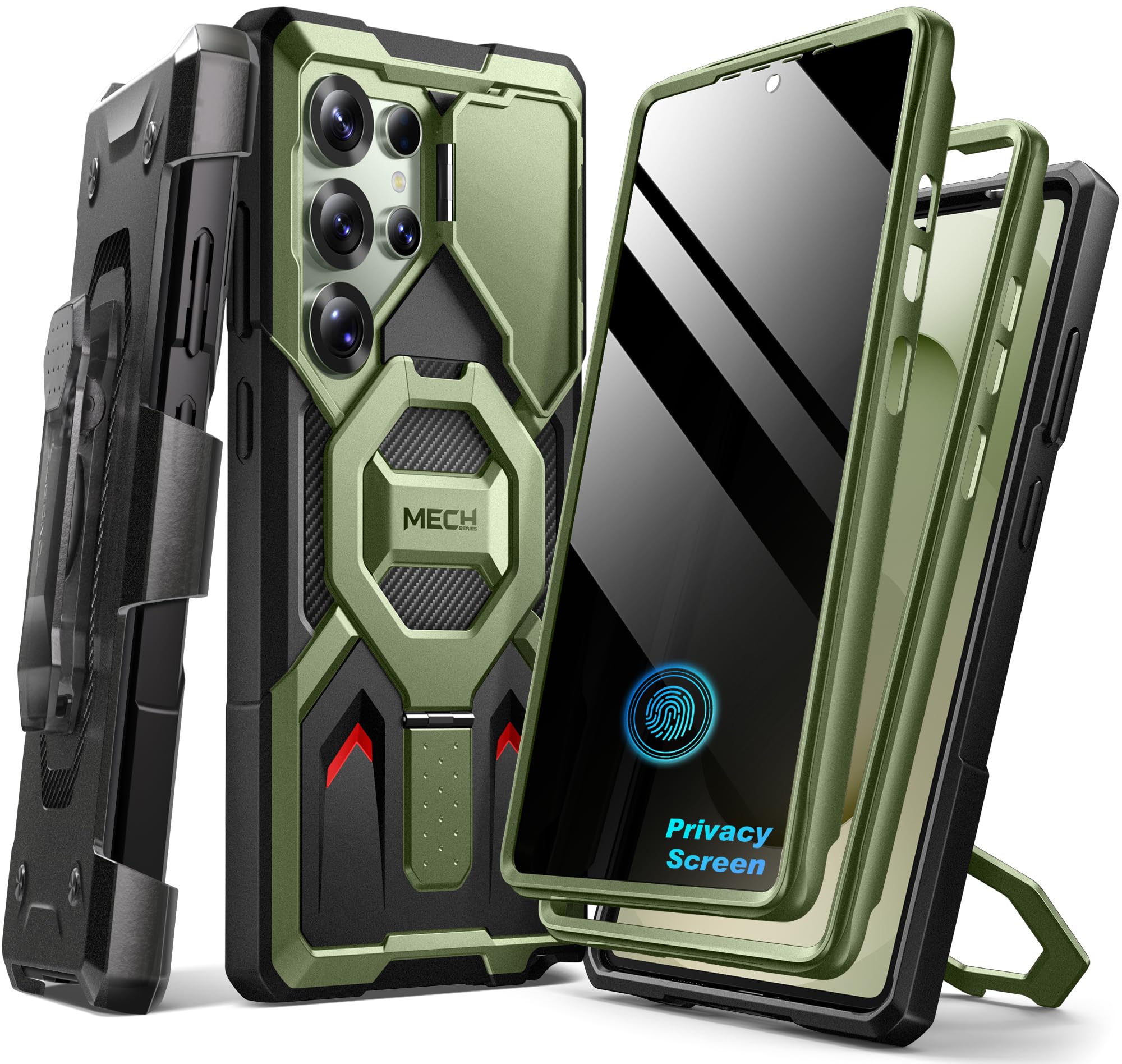 TONGATE US TONGATE Magnetic Stand for Samsung Galaxy S25 Ultra Case, Green