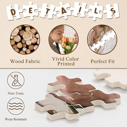 Miniatura 3 de Rompecabezas personalizado de la foto 3005001000 piezas, rompecabezas personalizado para adultos y niños, familia, boda, graduación, regalo