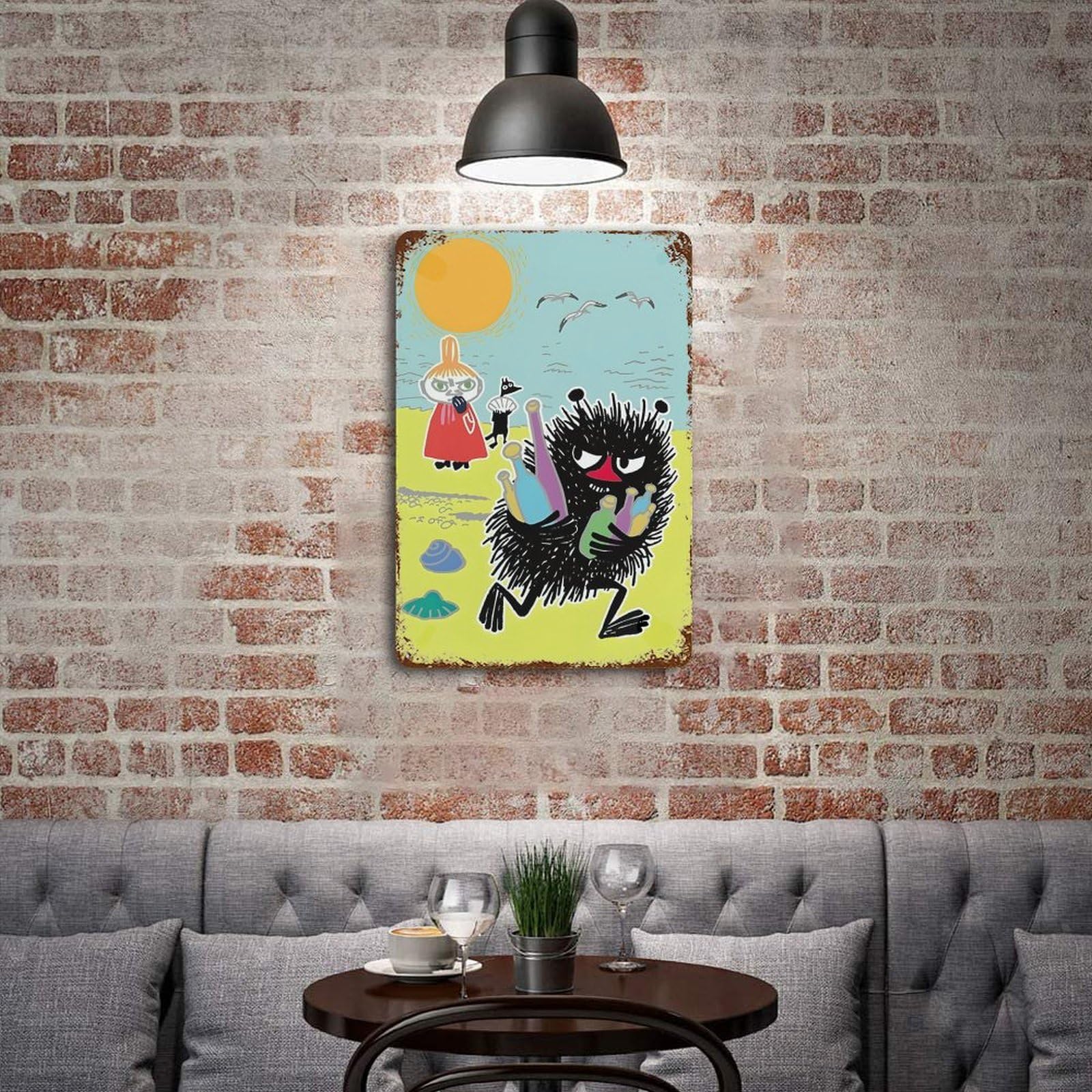 Amazon.co.jp: ムーミン スティンキー 壁掛けポスター 壁掛け