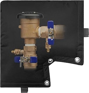 Winter Sprinkler Backflow Preventer Insulation Cover for Water Pipe Freeze Protection Kit