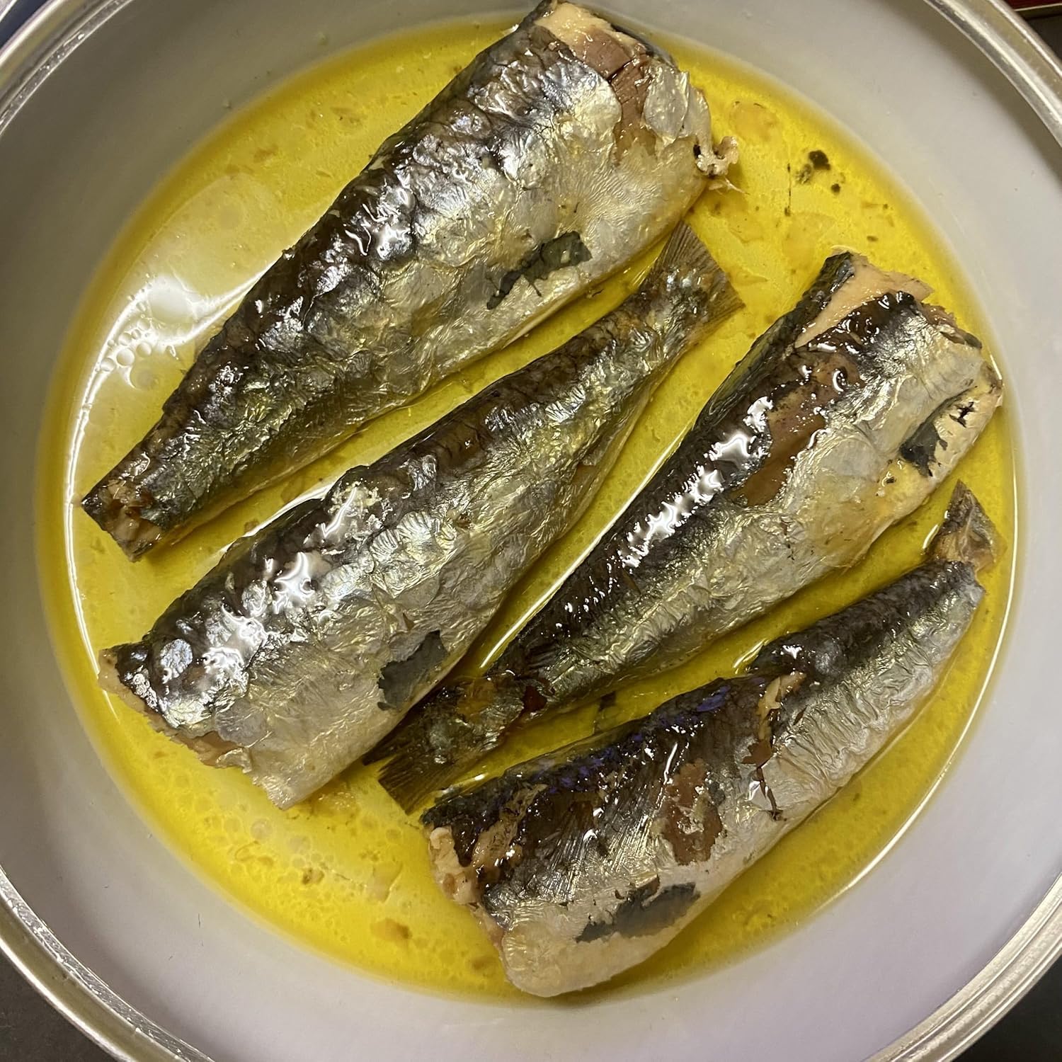 La Belle-Iloise - Sardines Saint Georges à l'Huile d'Olive Vierge Extra - 4 x 115 g - 4 à 6 Sardines par Boîte - Lot de 4 Boîtes