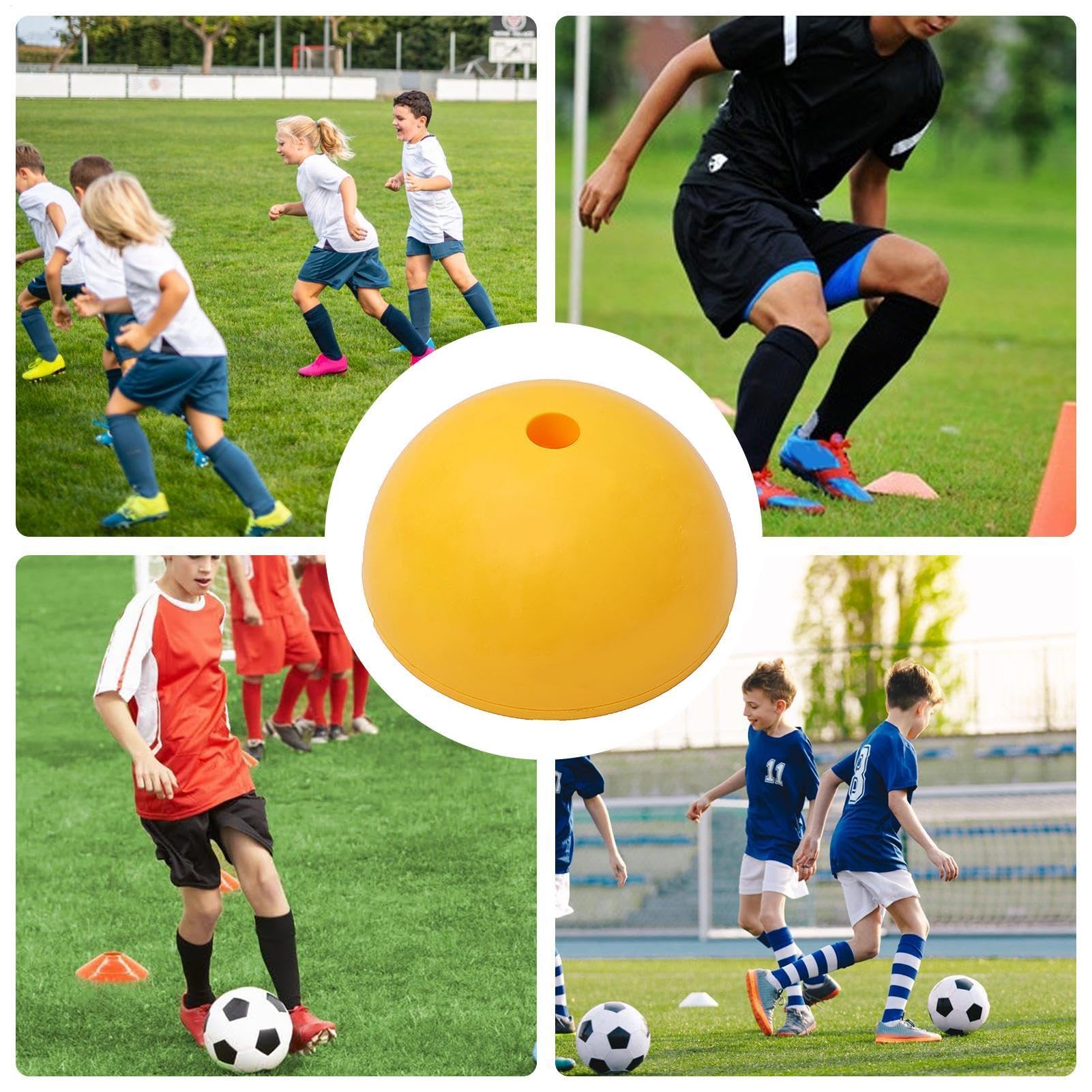 Base riempita d'Acqua per Allenamento di Calcio, Attrezzatura per Campo da Calcio | Base per Asta ponderata riempita d'Acqua | Attrezzatura per campi da Calcio, Base per Pali di delimitazione