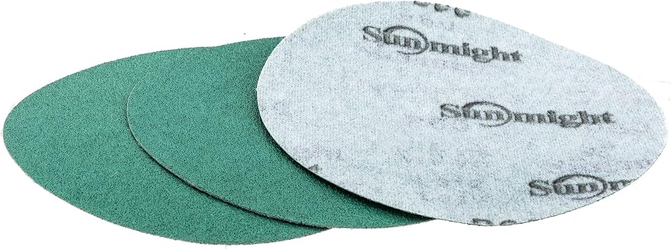 Sunmight 01411 220 Grit 6 Hook/Loop Discs, 50 Pcs